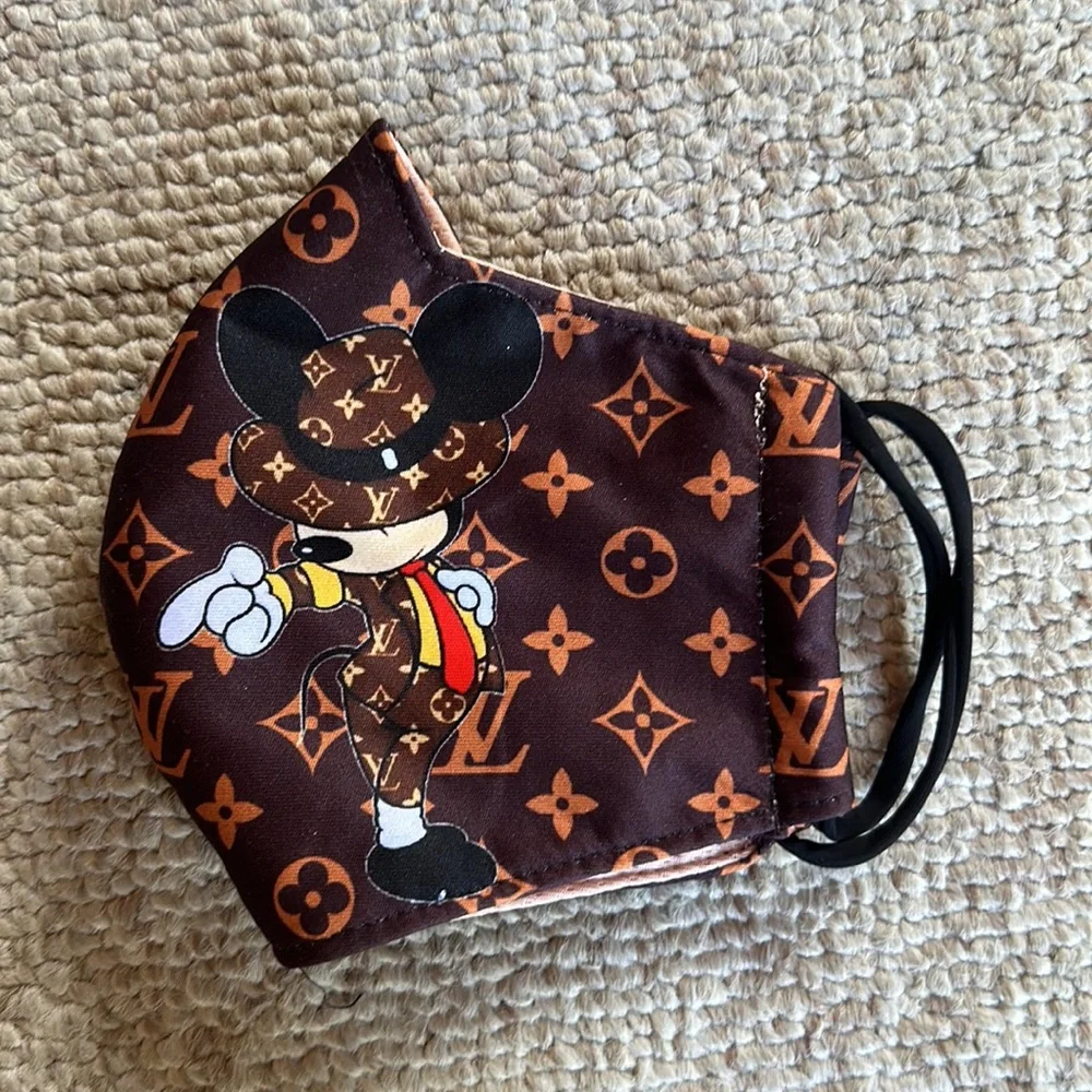 Disney Designer Print Mask - Mickey Mouse & Minnie Mouse